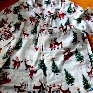Potterybarn Holiday pajama set